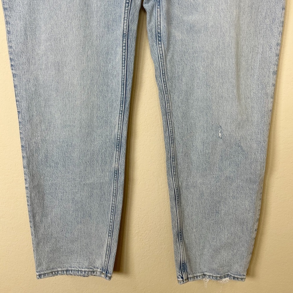 Abercrombie‎ & Fitch The Dad High Rise Thigh Cutout Jeans - Picture 6 of 14